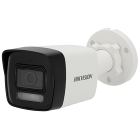 CÂMARA EXTERIOR IP 8MP 2.8MM LUZ HÍBRIDA 30M