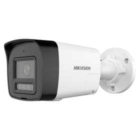 CÂMARA EXTERIOR IP 8MP 2.8MM LUZ HIBRIDA 30M