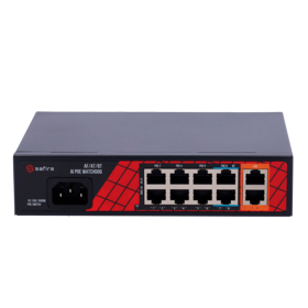 SWITCH 8 PORTAS POE 2 UPLINK 96W
