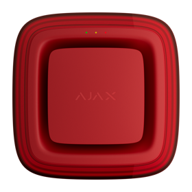 SIRENE SEM FIOS COM ALARME SONORO E VISUAL VERMELHA