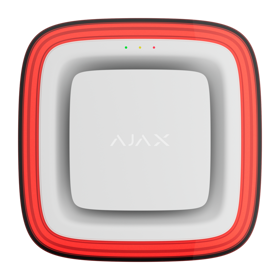 SIRENE SEM FIOS COM ALARME SONORO E VISUAL BRANCA