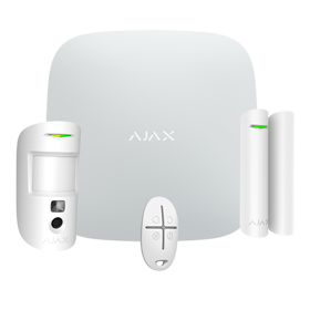 KIT ALARME S/FIOS HUB2 + MOTIONCAM 4G AJAX