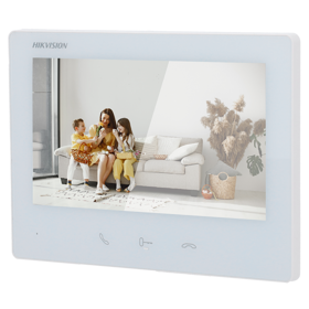 MONITOR VIDEO PORTEIRO 7" 2 FIOS BRANCO
