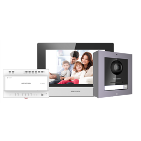 KIT VIDEO PORTEIRO EY 2 FIOS SUPERFICIE