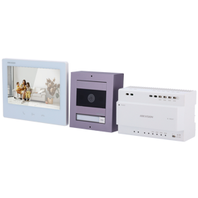 KIT VIDEO PORTEIRO EY 2 FIOS COM WIFI SUPERFICIE